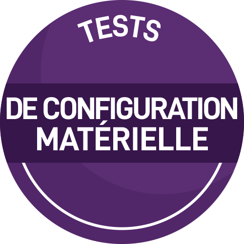 TESTS 4 CONFIGURATION MATÉRIELLE